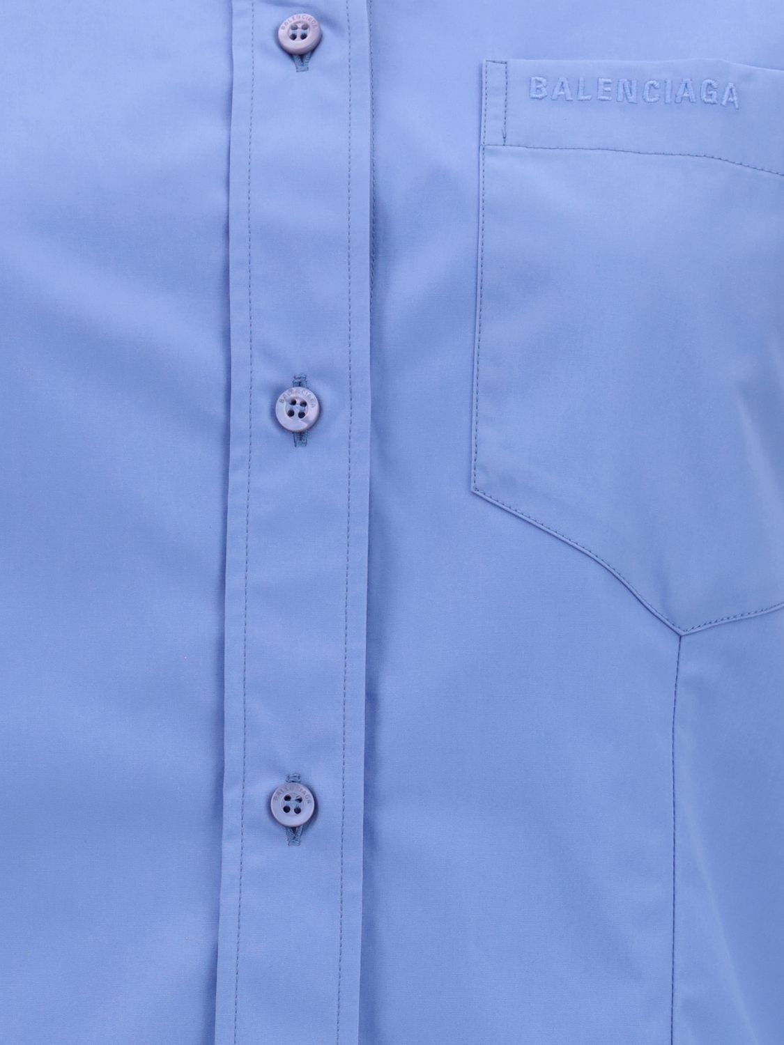 [Balenciaga] Shirts Long Sleeve SS26 872318TUM20 LIGHT BLUE