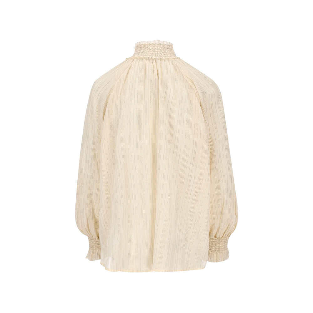[Zimmermann] Shirts Long Sleeve FW26 9074TSS261  CREAM