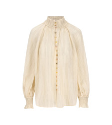 [Zimmermann] Shirts Long Sleeve FW26 9074TSS261  CREAM