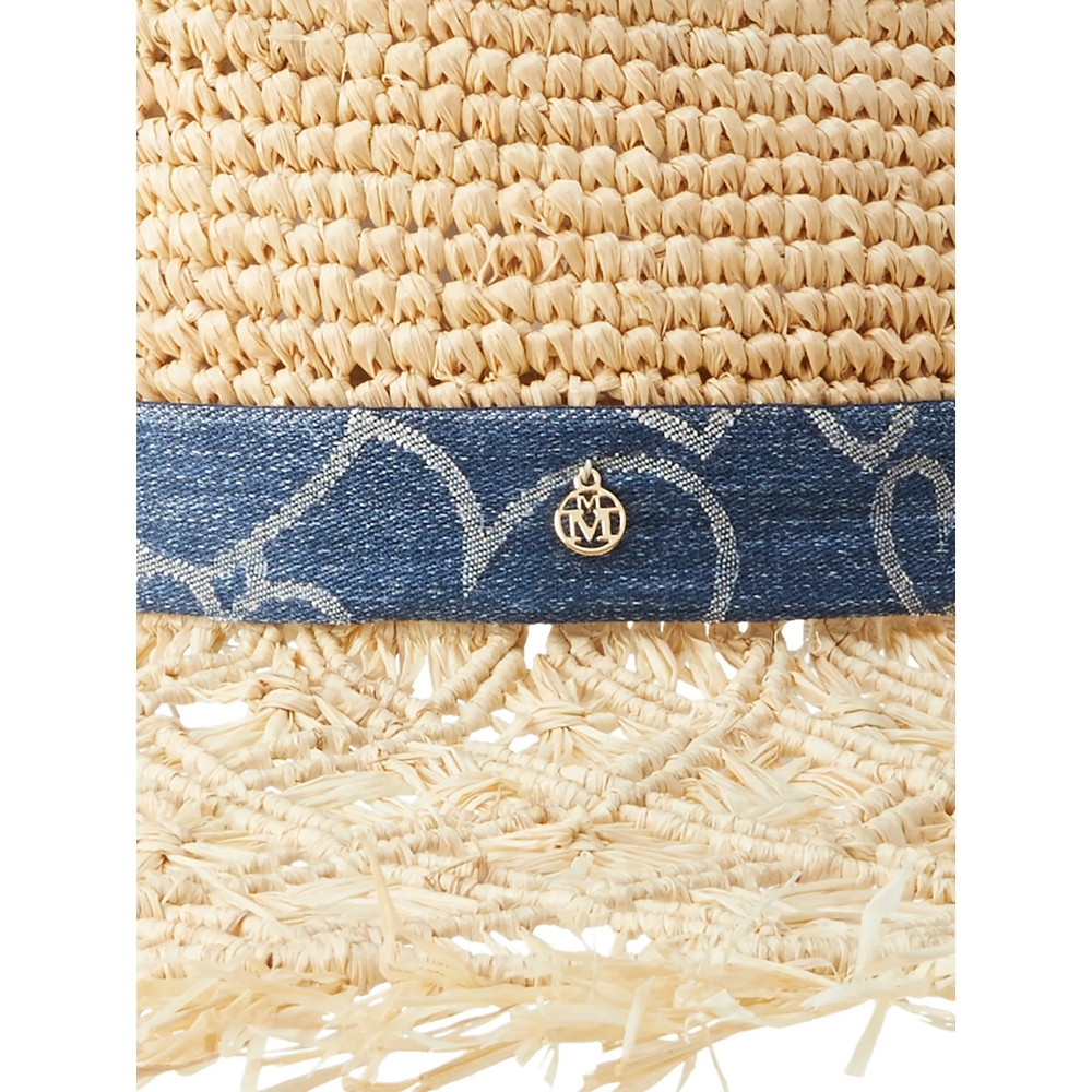 [Maison Michel] Hat SS26 1645001001 BIG SHERYL DENIM