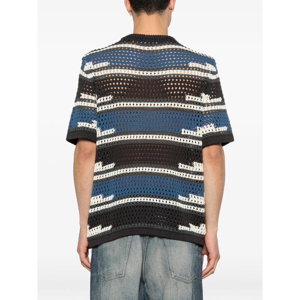 [Daily Paper] T-shirts Short Sleeve SS26 2610006 KENTE STRI WGREY