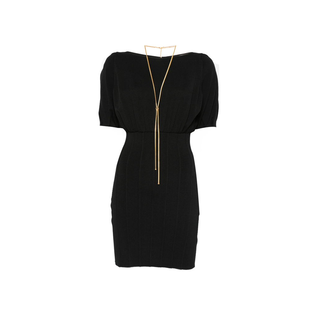 [ELISABETTA FRANCHI] Short sleeve dress SS26 AM94T62E2  110