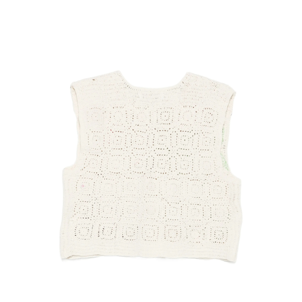 [MAISON LABICHE] Vest SS26 ZWPIVERPALM  IVORY