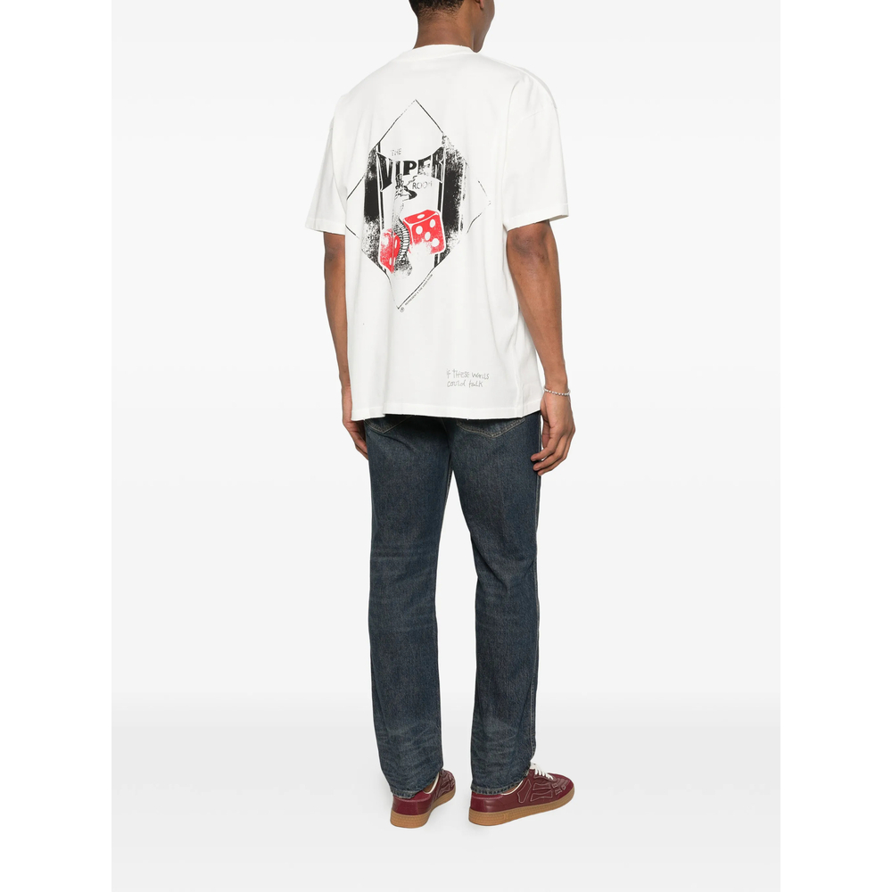 [Represent] T-shirts Short Sleeve SS26 MLM100598-72  WHITE