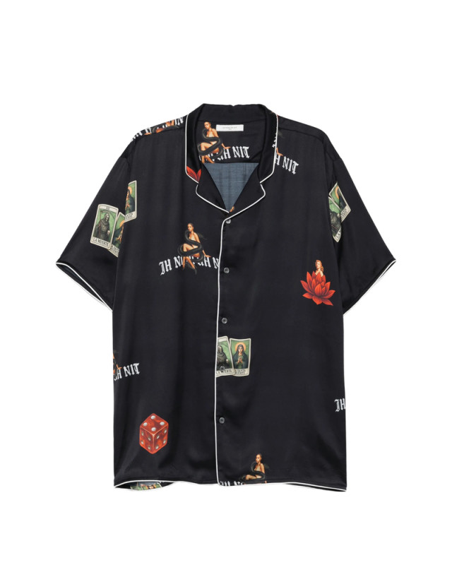 [Ih Nom Uh Nit] Shirts Short Sleeve SS26 NUS26252  009