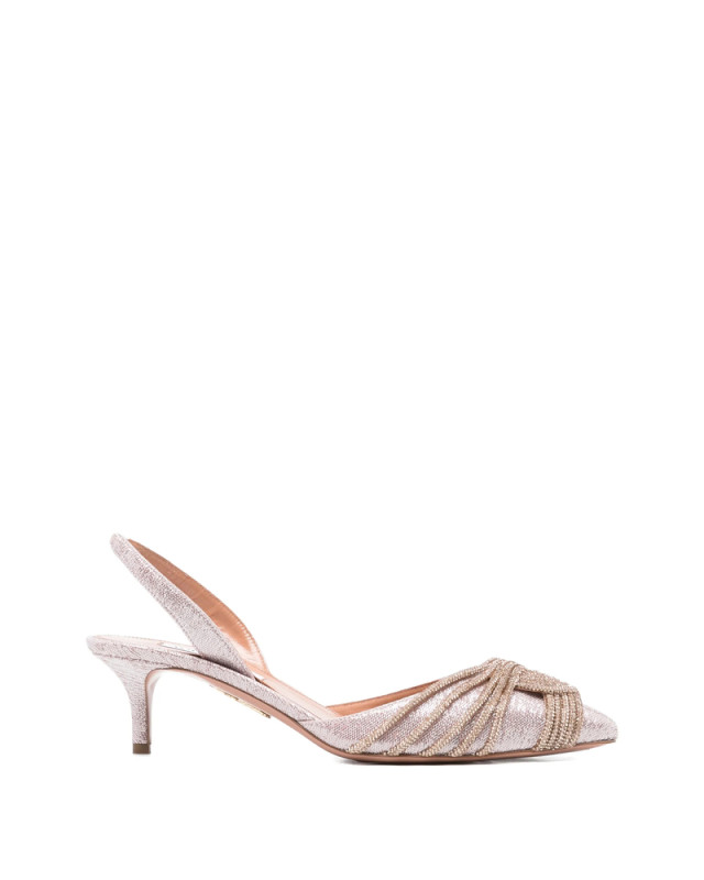 [Aquazzura] Boots SS26 GASMIDL3 MWI-LBS LIBLU