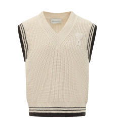 [AMI ALEXANDRE MATTIUSSI] Knitwear SS26 UKS865KN0161 136