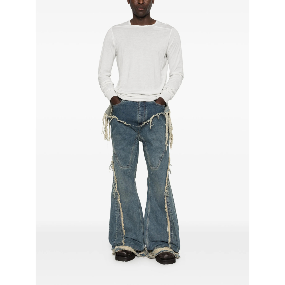 [RICK OWENS DRKSHDW] Jeans SS26 DU01F4359 DWBSH 06