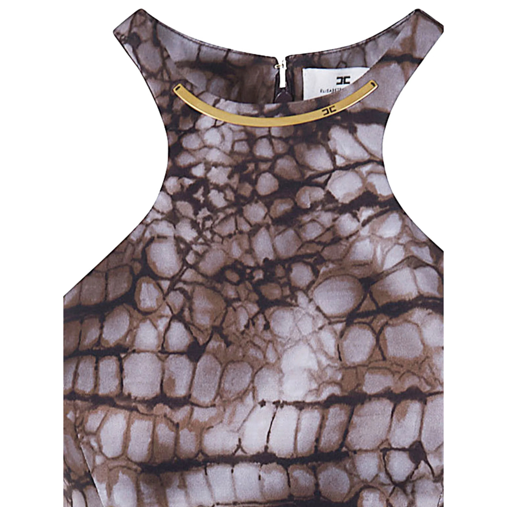 [ELISABETTA FRANCHI] Sleeveless dress SS26 AB89161E2  644