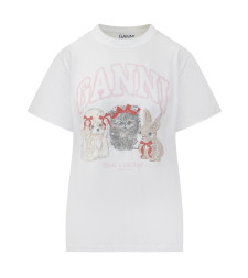 [GANNI] T-shirts Short Sleeve SS26 A1050029 151