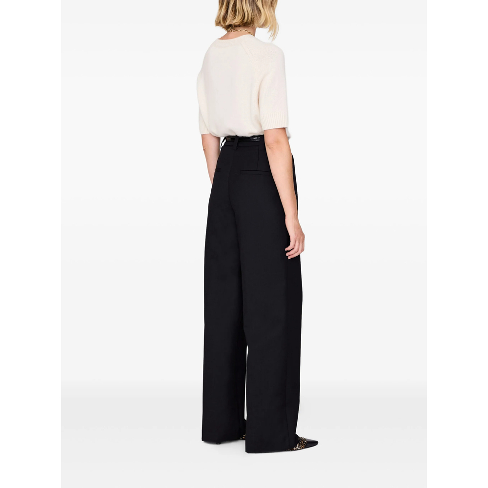 [Anine Bing] Trousers SS26 A-03-11187  BLK1