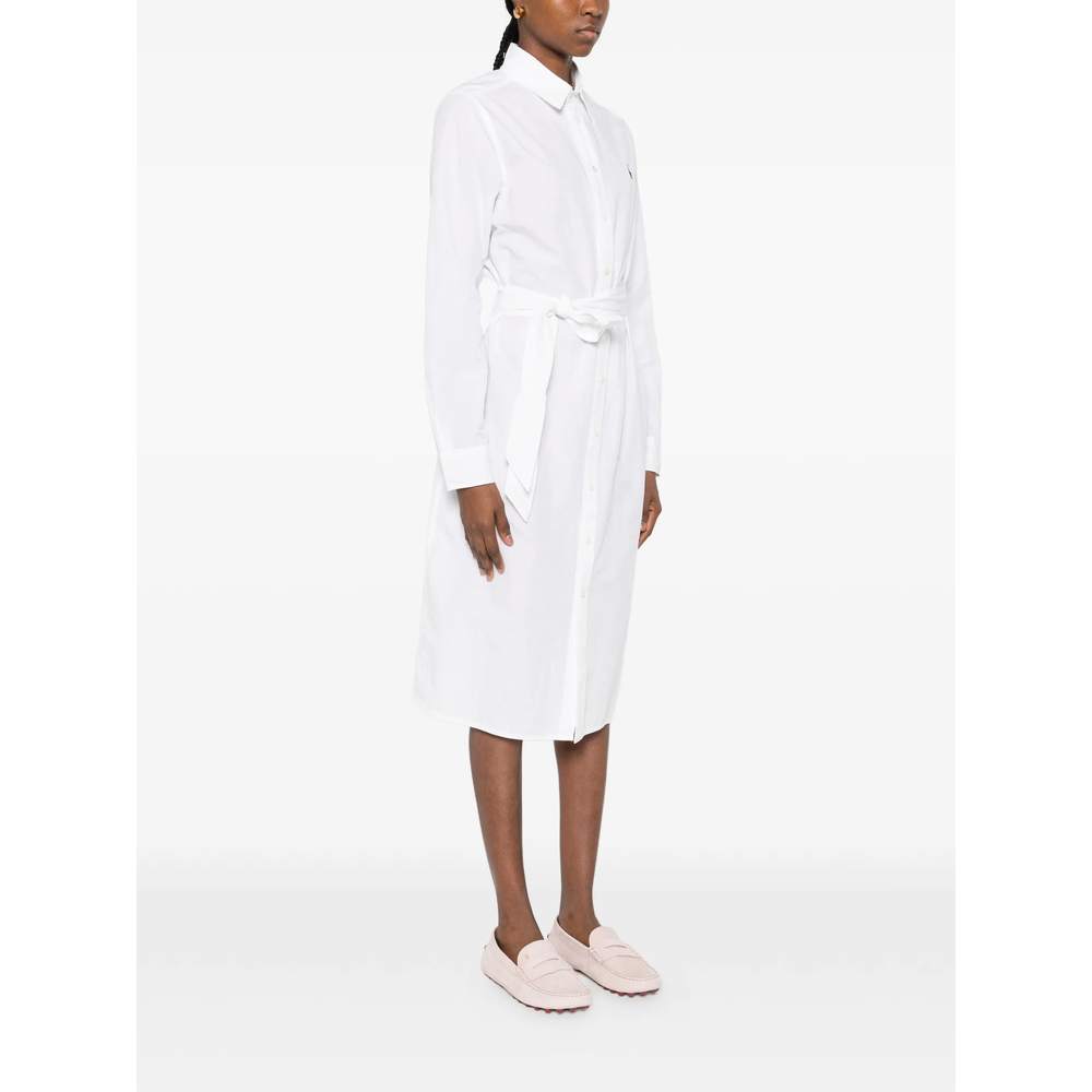 [Ralph Lauren] Short sleeve dress SS26 211B18781001  WHITE