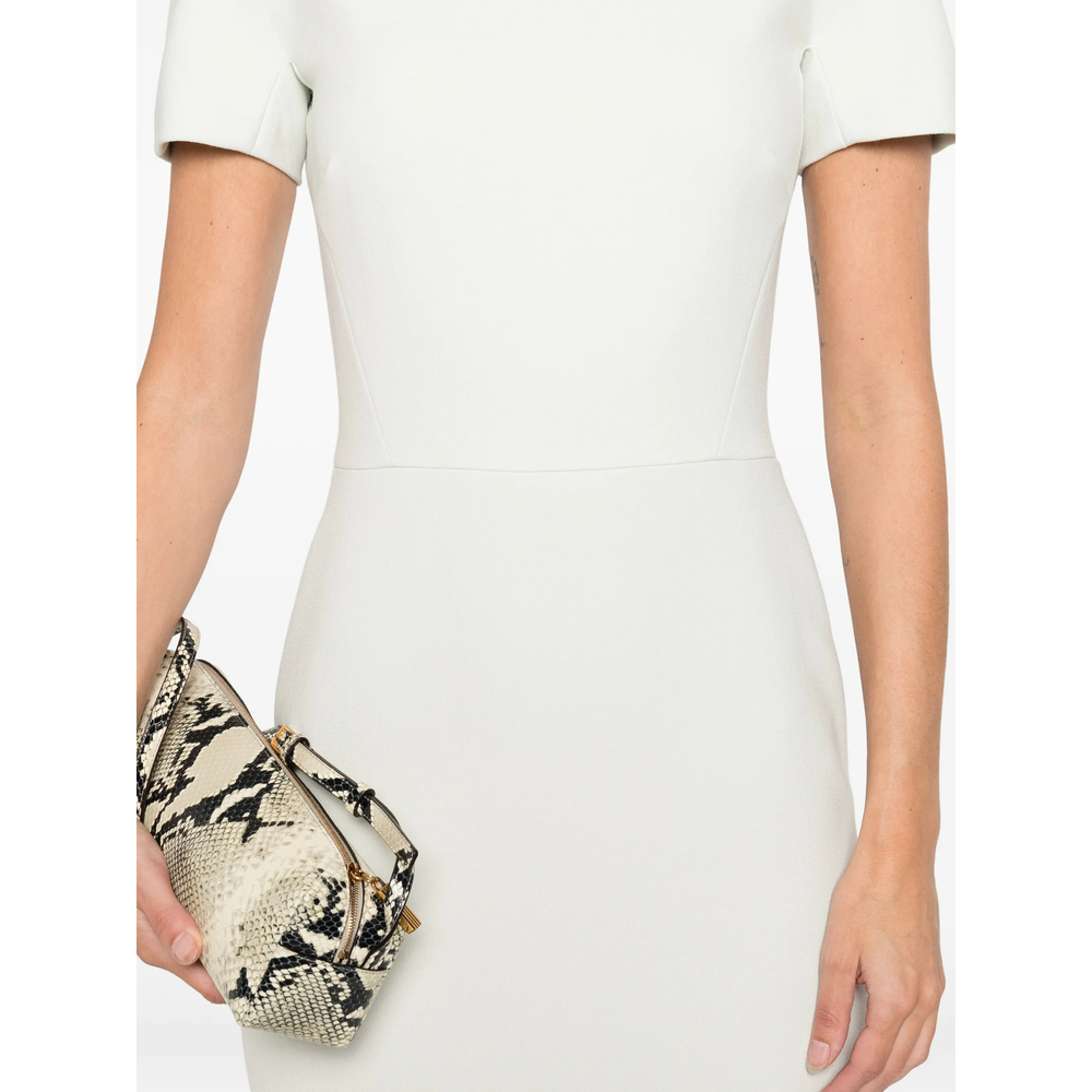 [VICTORIA BECKHAM] Short sleeve dress SS26 1126WDR005232A  ALOE