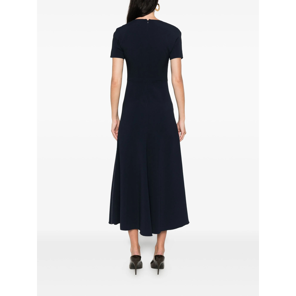 [VICTORIA BECKHAM] Short sleeve dress SS26 1126WDR006571A  NAVY