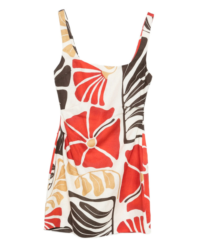 [Sir.] Sleeveless dress SS26 SIR425-1009  ROSSO
