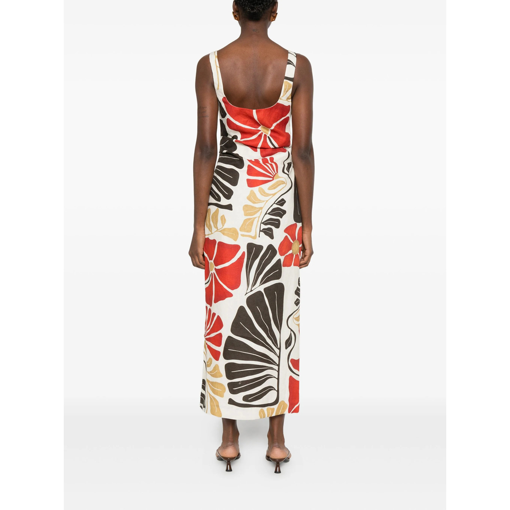 [Sir.] Sleeveless dress SS26 SIR425-1023  ROSSO