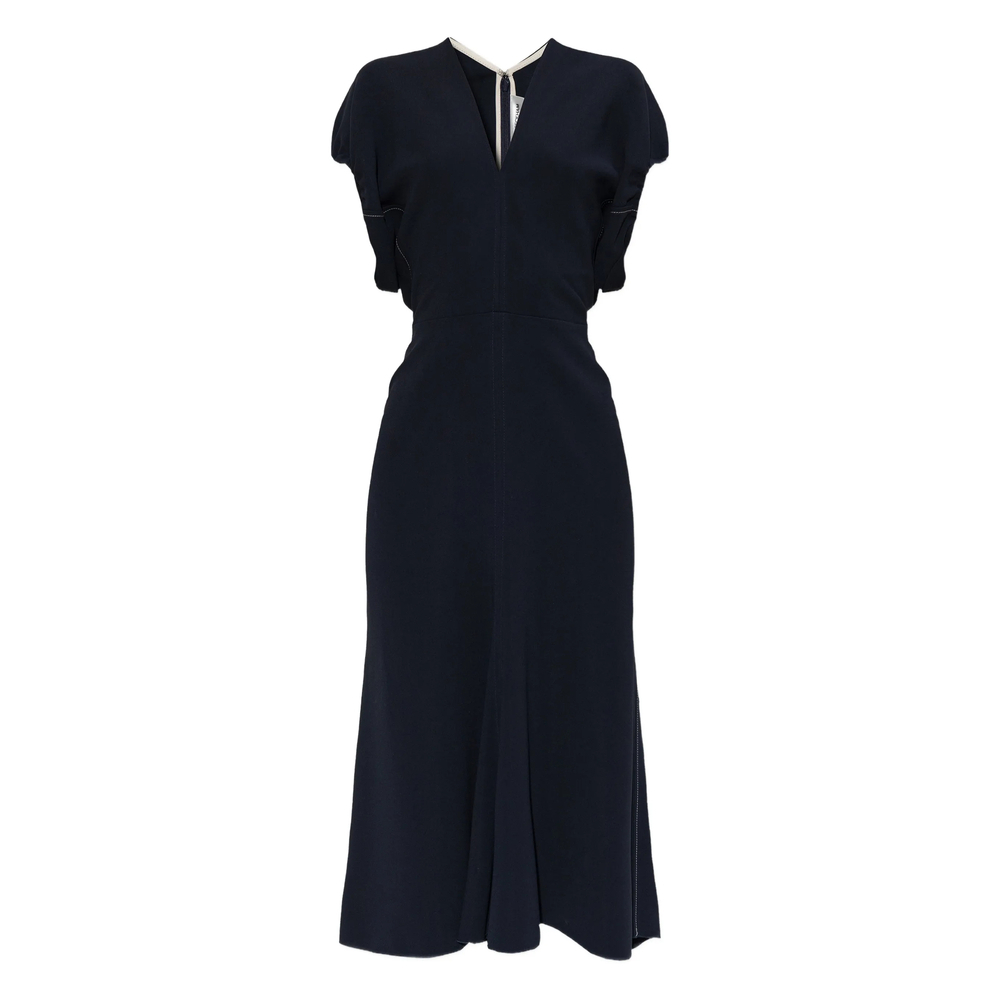 [VICTORIA BECKHAM] Sleeveless dress SS26 1126WDR006381A  NAVY
