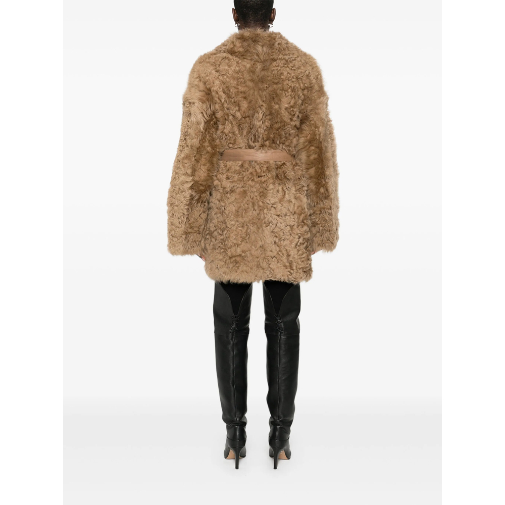 [Numero Otto] Leather Jacket FW25 AURORA  CAMEL