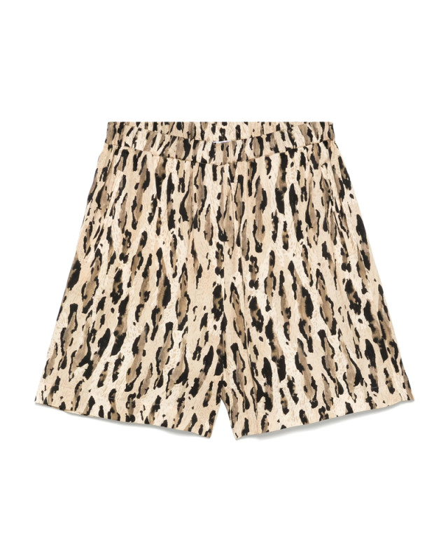 [THE NINA STUDIO] Shorts SS25 12 SHORT  LEOP1
