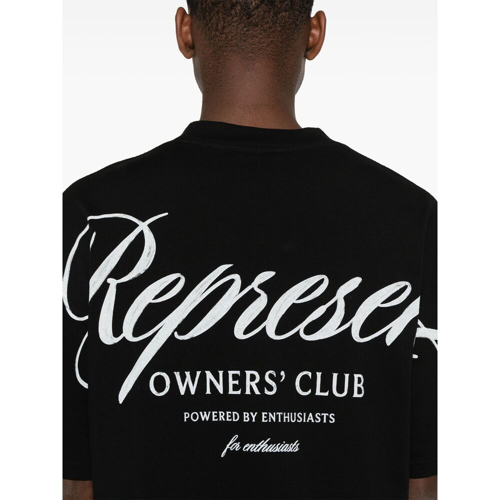 [Represent] T-shirts Short Sleeve FW26 OCM41201-001  BLACK