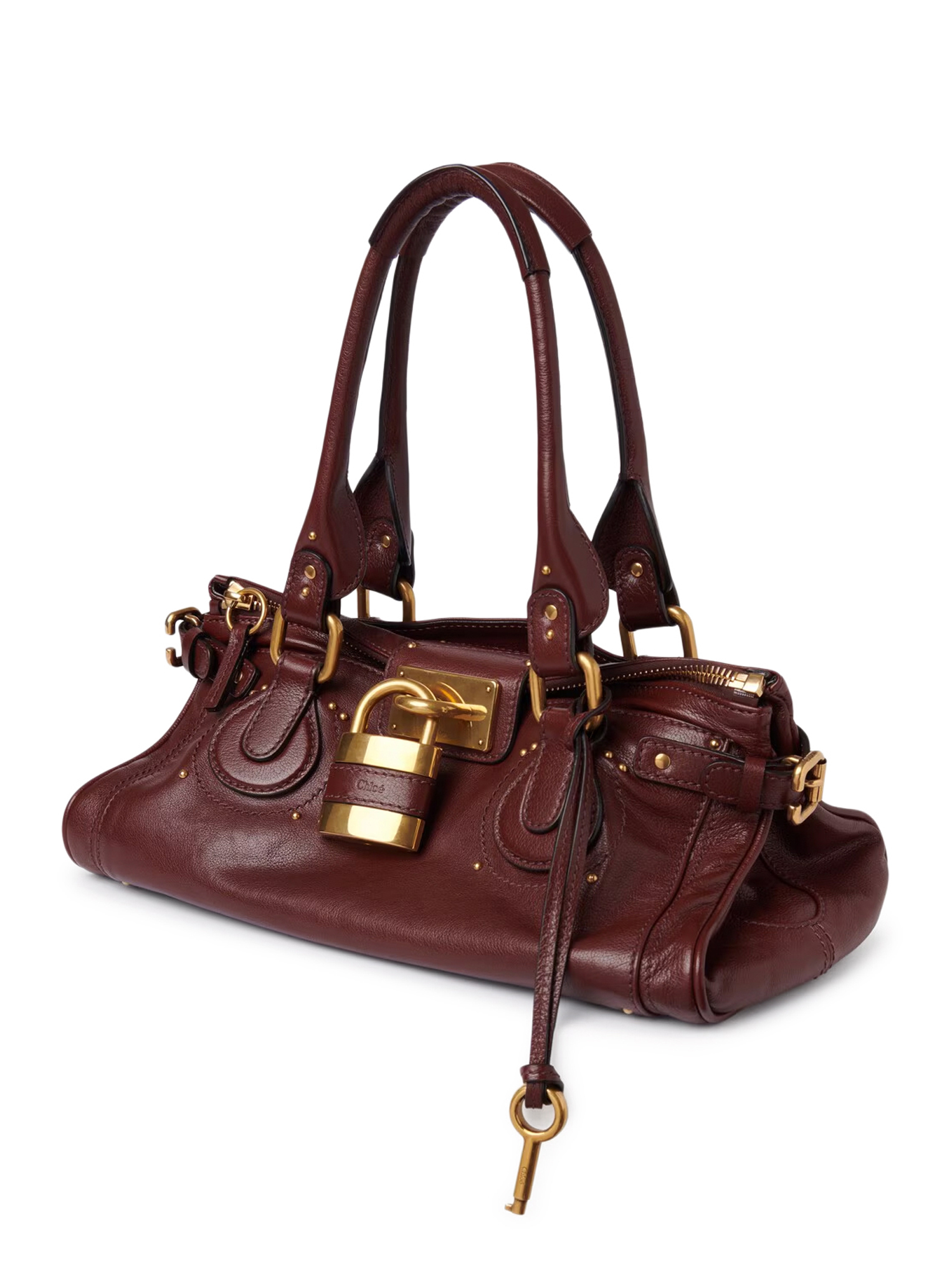 [Chloe] Tote bag FW26 CH25WS802P7527M CRAFTY BROWN