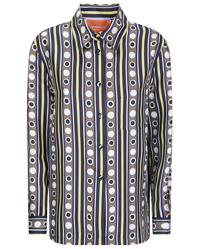 [La Double J] Shirts Long Sleeve FW26 SHI0001SIL001SAC01 BR02