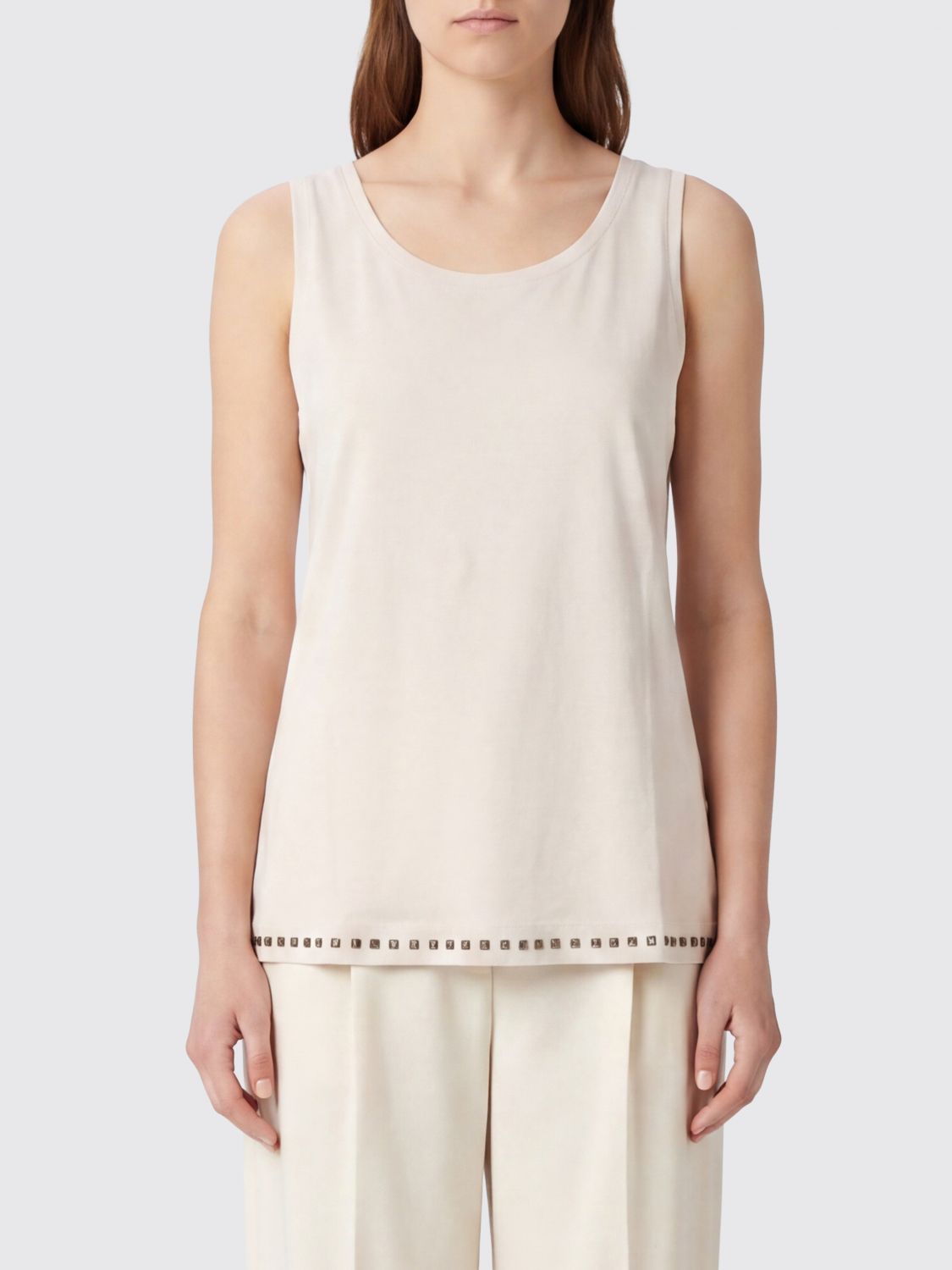[S Max Mara] T-shirts Sleeveless SS26 2619941023600 001