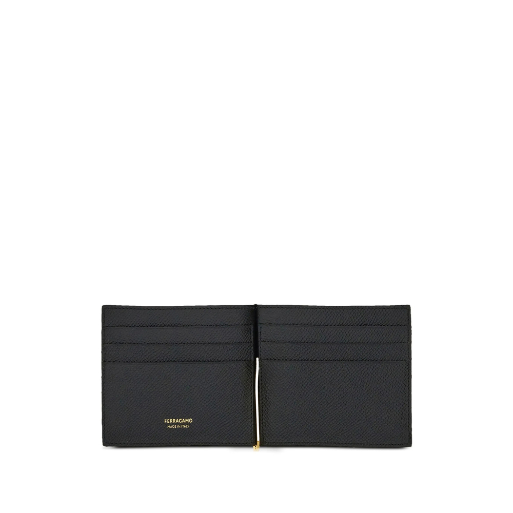[Ferragamo] Wallet FW26 661475 0776473 NERO