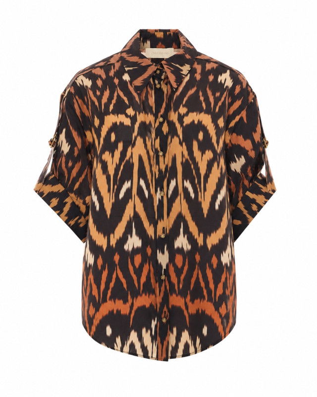 [Zimmermann] Shirts Short Sleeve FW26 8466TSS261CHCLIKT