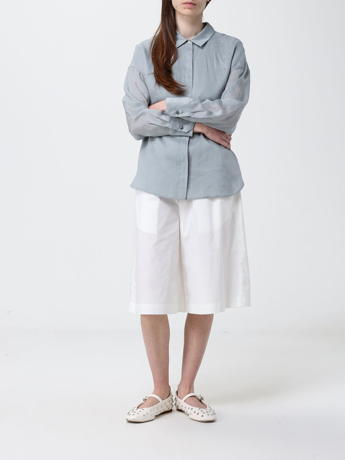 [S Max Mara] Shirts Long Sleeve SS26 2619111063600 052
