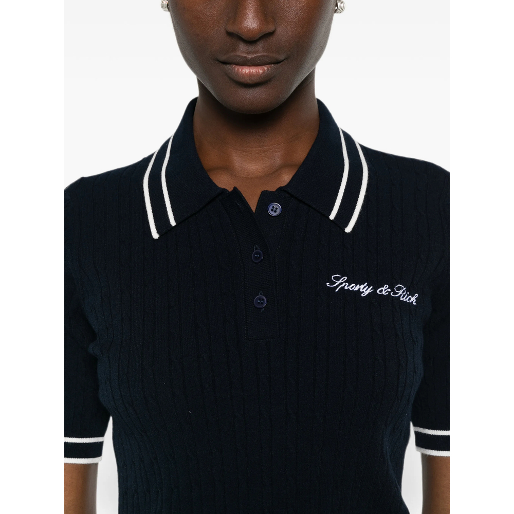 [SPORTY & RICH] T-shirts Short Sleeve FW26 TO06875326BL  DKNAW