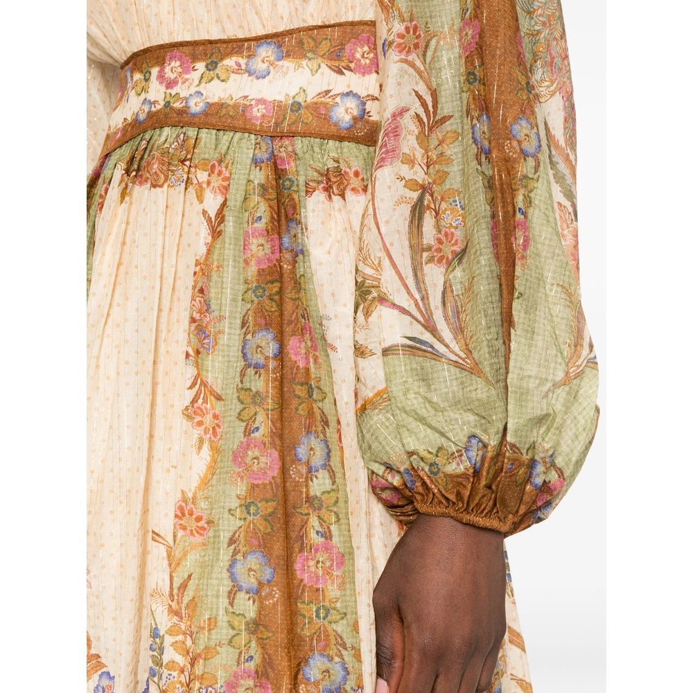 [Zimmermann] Long sleeve dress FW26 5947DSS262  CRKHA