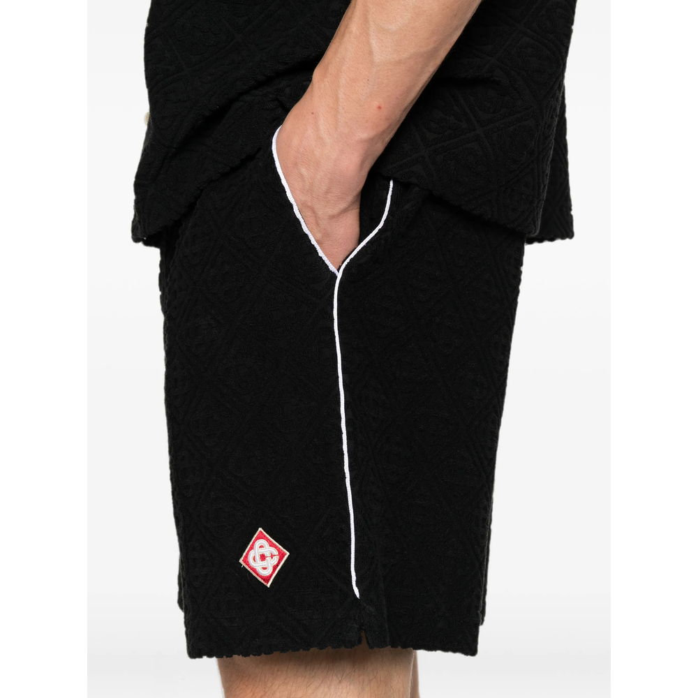 [Casablanca] Shorts FW26 PF26-JTR-113 02 BLACK