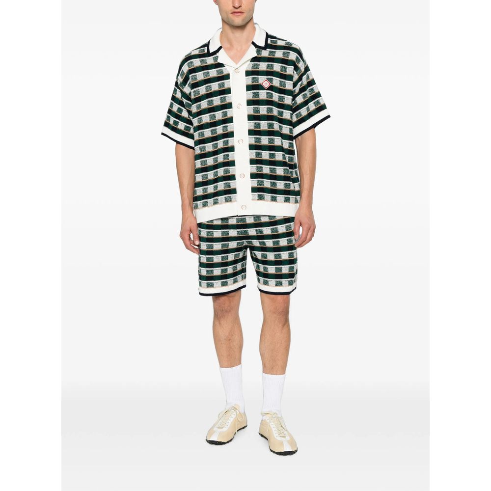 [Casablanca] T-shirts Short Sleeve FW26 PF26-KW-1425 01 MULTI