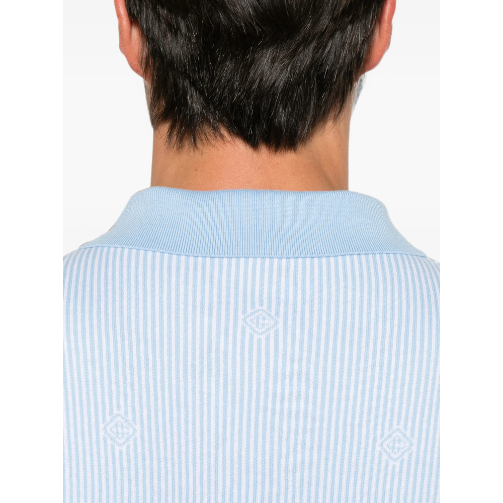 [Casablanca] T-shirts Short Sleeve FW26 PF26-KW-1433 01 LIBLU