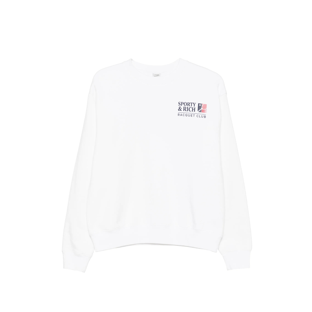 [SPORTY & RICH] Sweatshirt FW26 ST098710431WH  WHITE