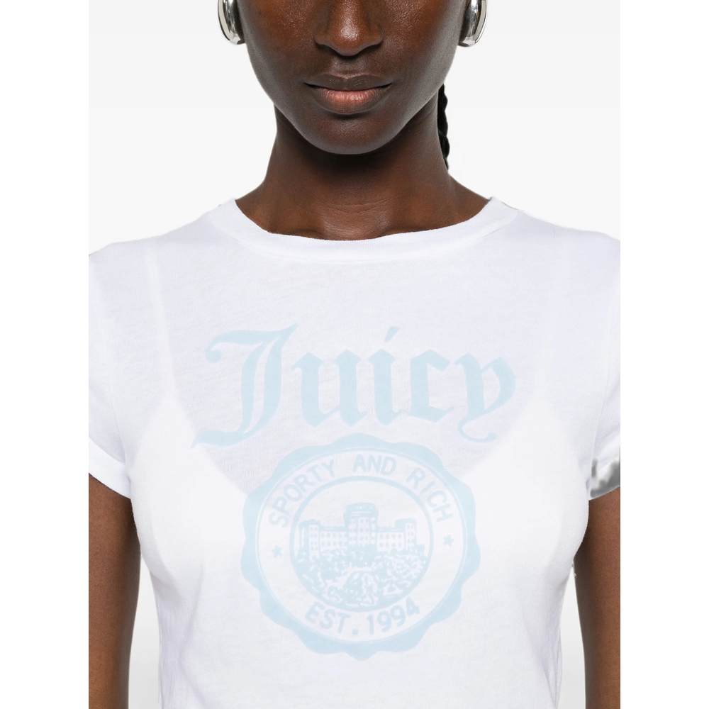 [SPORTY & RICH] T-shirts Short Sleeve FW26 TO111716691WH  WHSBL
