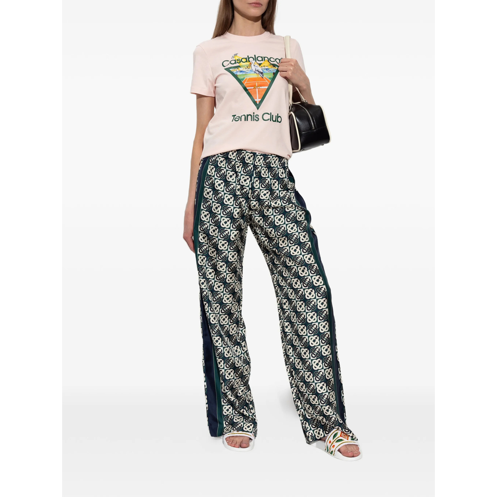 [Casablanca] T-shirts Short Sleeve FW26 PF26-JTS-020 02 TENCL