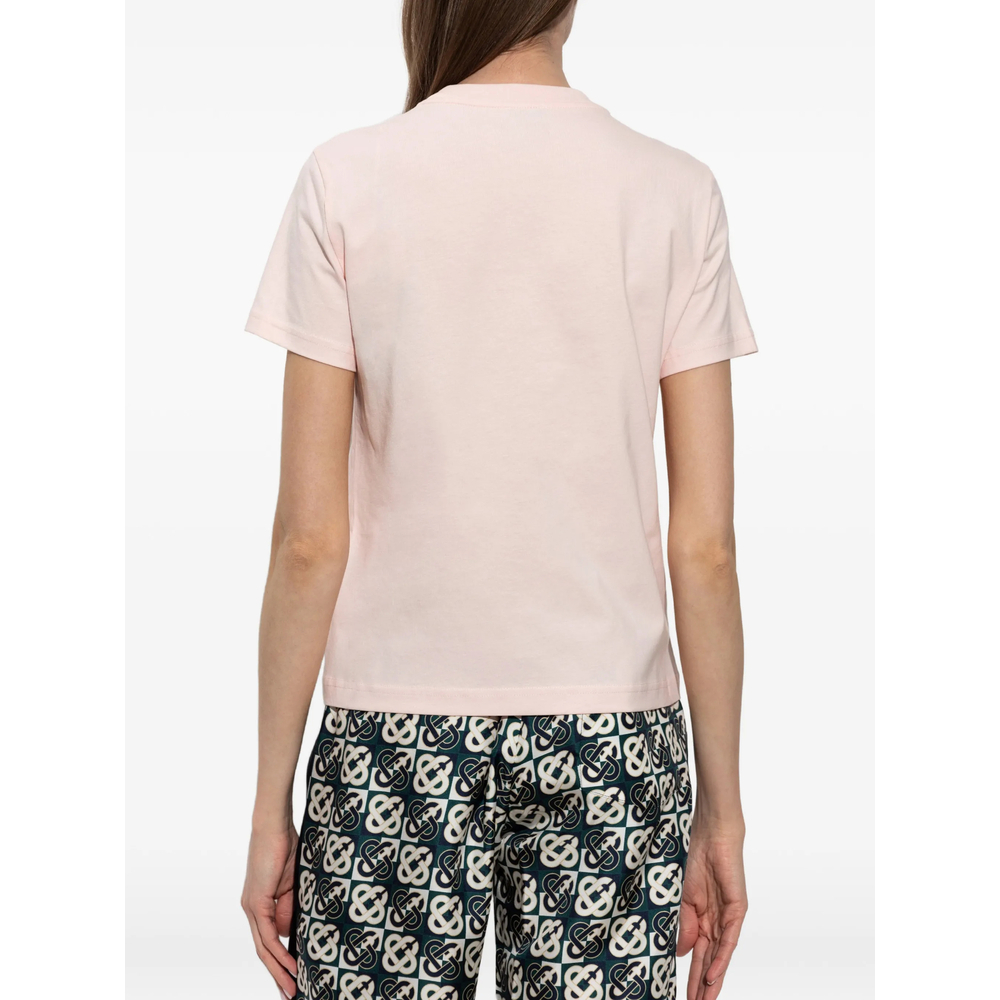 [Casablanca] T-shirts Short Sleeve FW26 PF26-JTS-020 02 TENCL