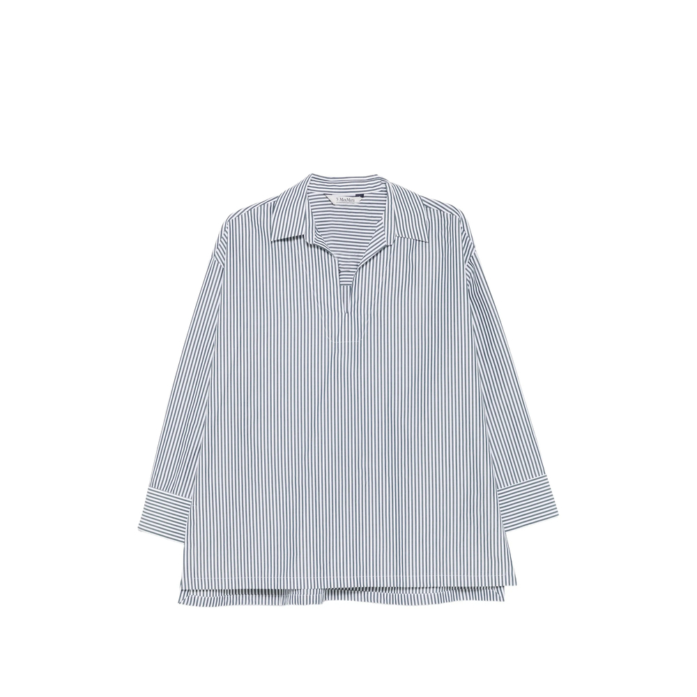 [S Max Mara] Shirts Long Sleeve FW26 SMMCRISTEL 174 055