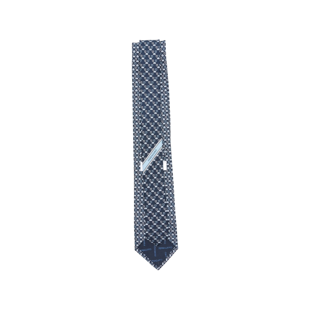 [Ferragamo] Tie FW26 351459 0794941 NAVY