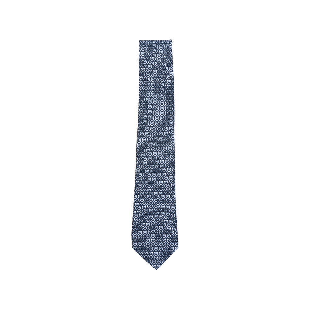 [Ferragamo] Tie FW26 351455 0794726 NAVY