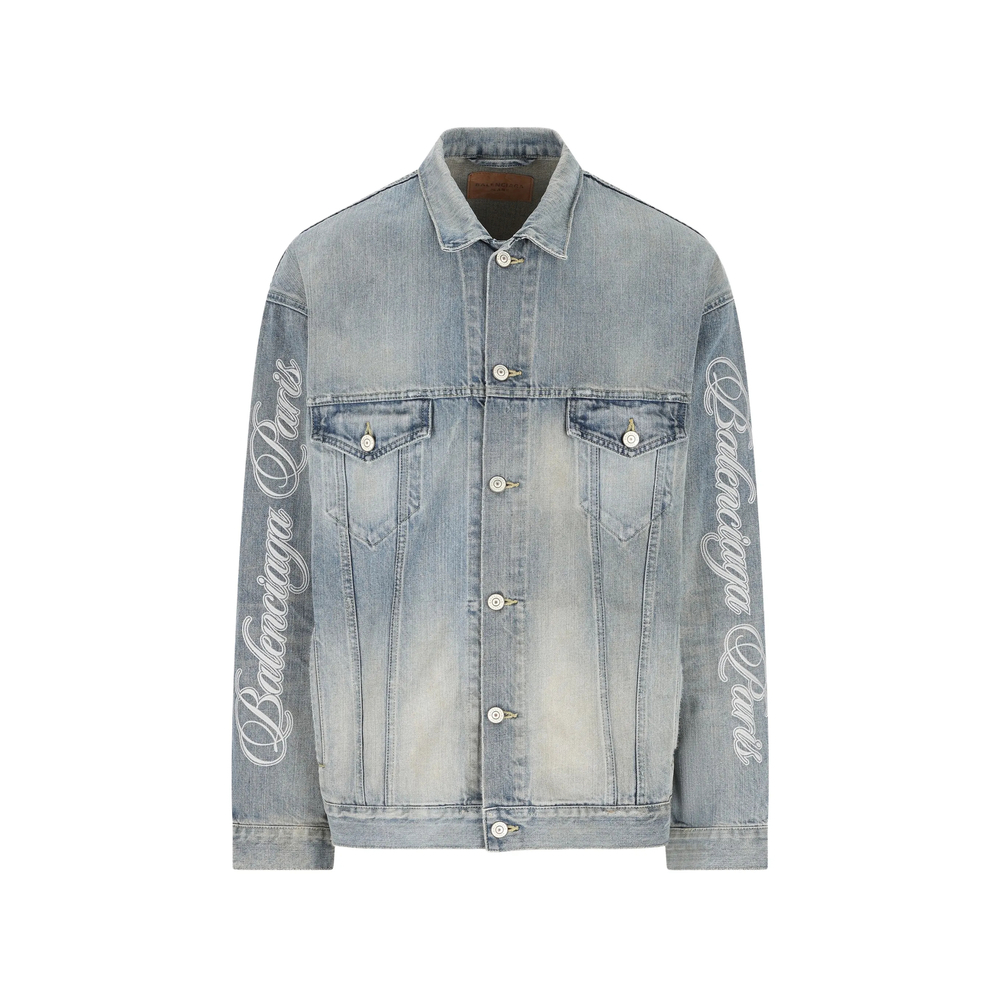 [Balenciaga] Denim Jacket SS26 857179 TQW55 2632