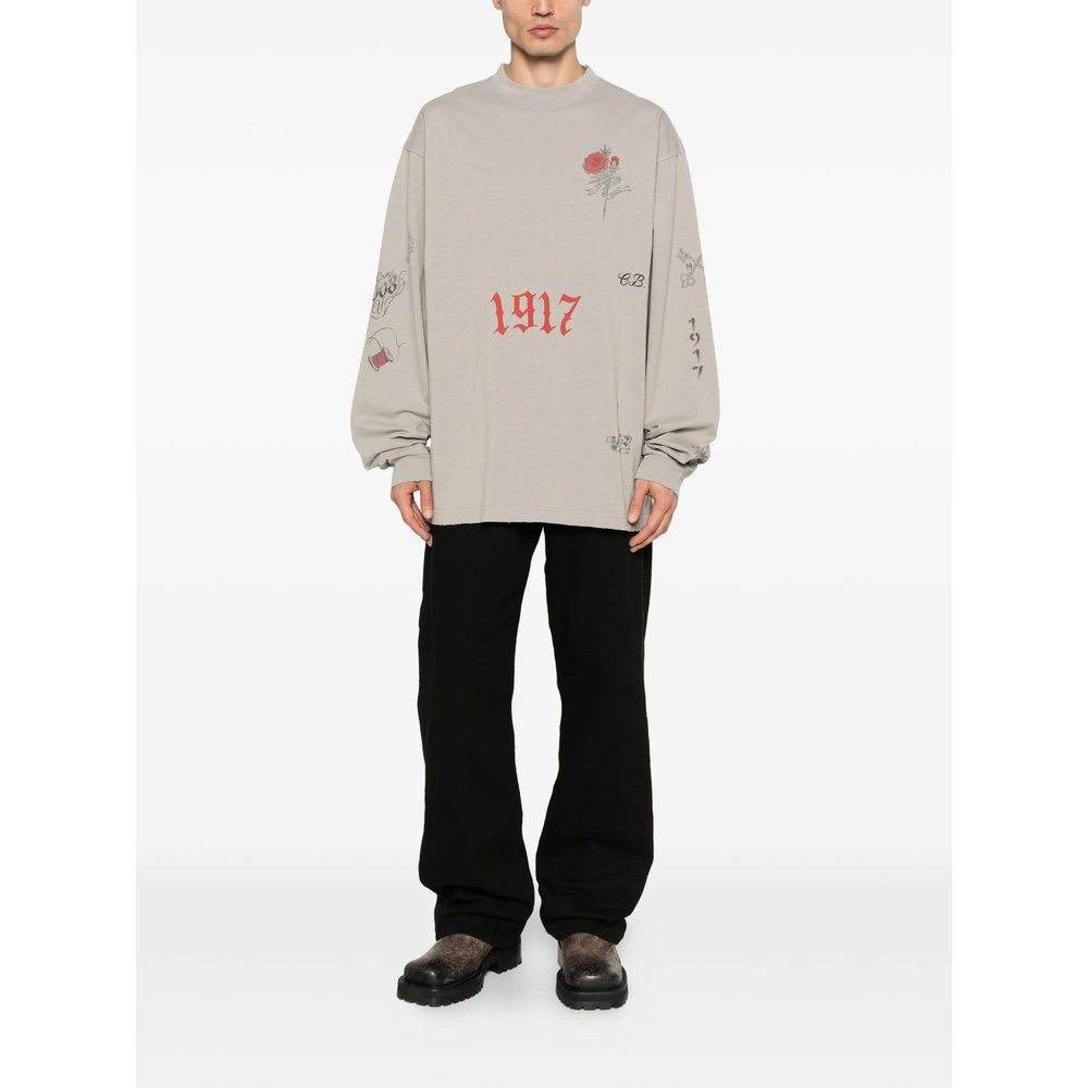 [Balenciaga] T-shirts Long Sleeve SS26 744449 TYVJ2 2967