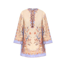 [Zimmermann] Long sleeve dress FW26 8076DSS262  BISCU
