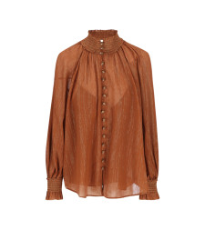 [Zimmermann] Blouse FW26 9005TSS261  TAN