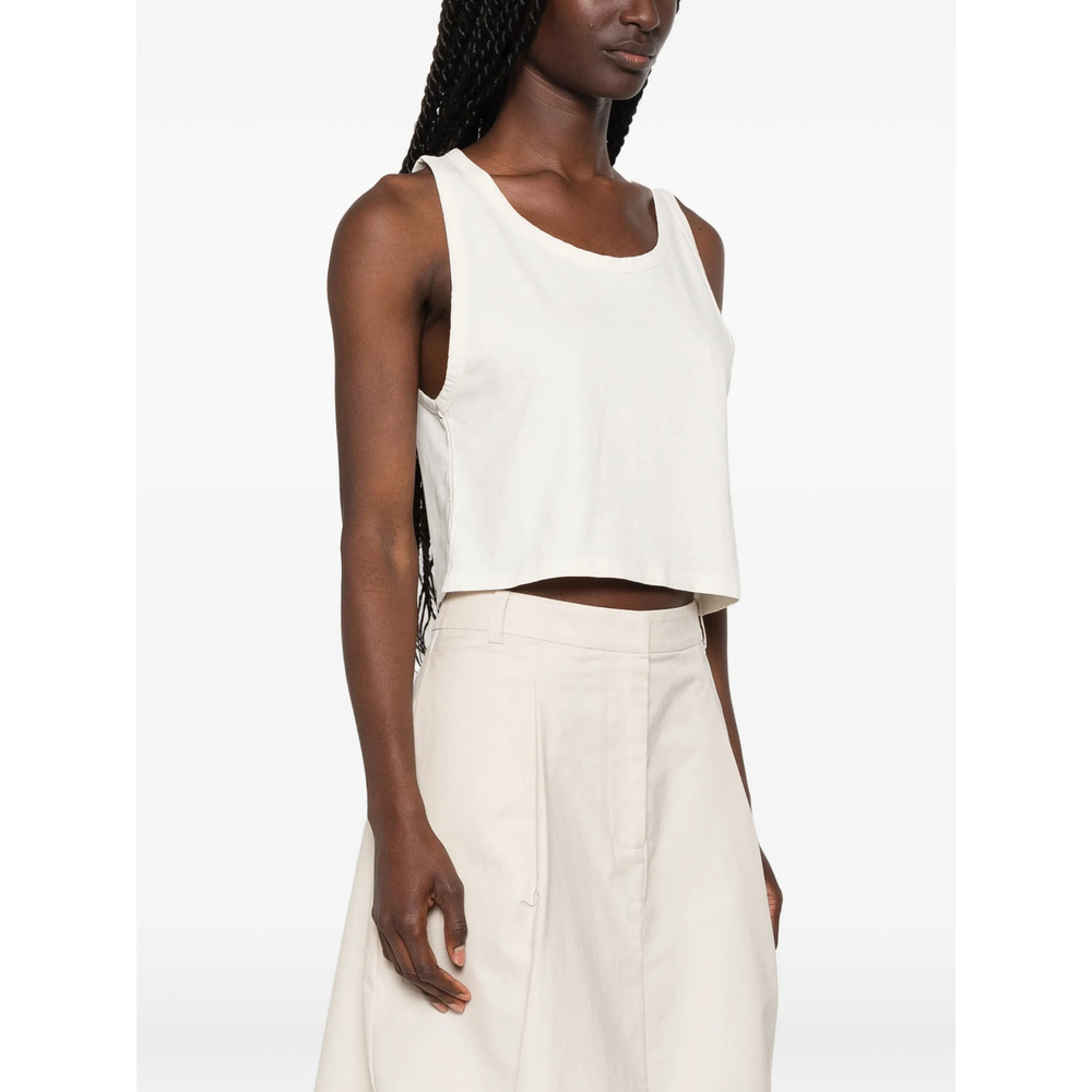 [SPORTY & RICH] Tank top FW26 TO12176326WH  ECRU