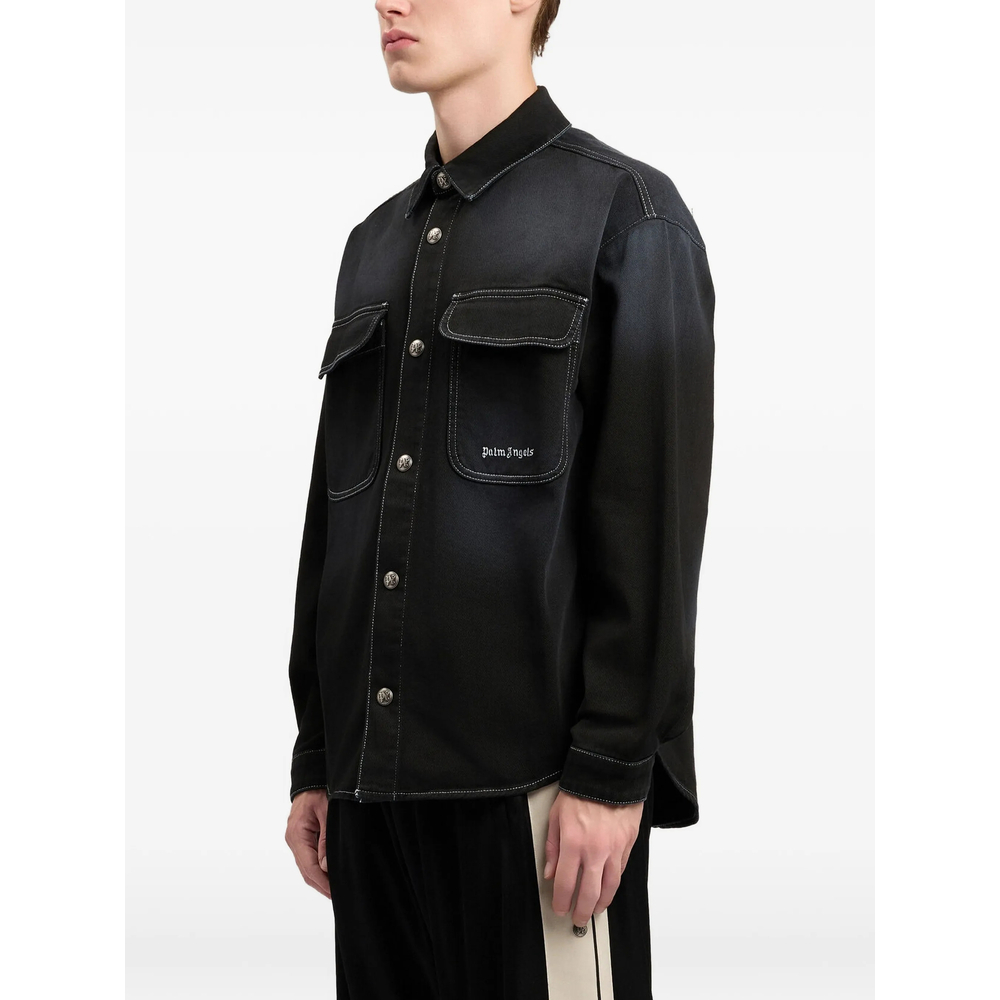 [Palm Angels] Shirts Long Sleeve SS26 PMYD024S26 DEN001 1003