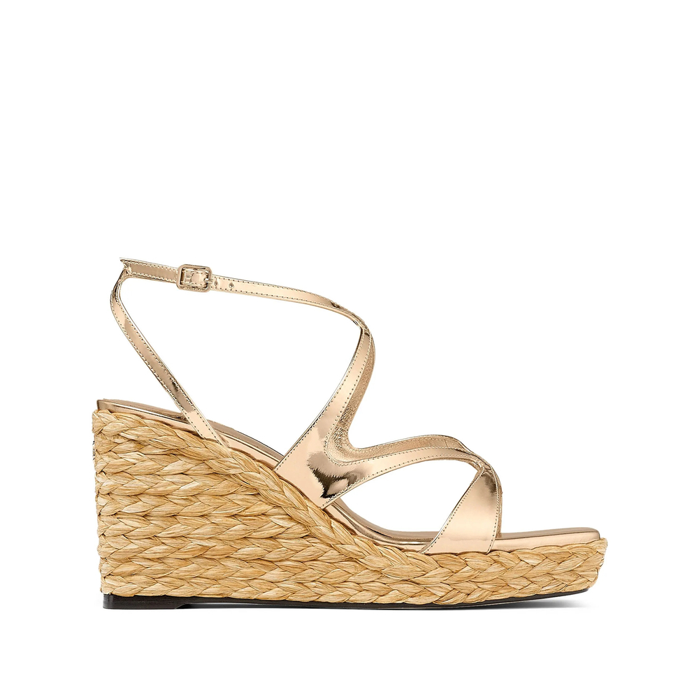 [Jimmy Choo] Wedges FW26 AYLA 85 CUH GOLD