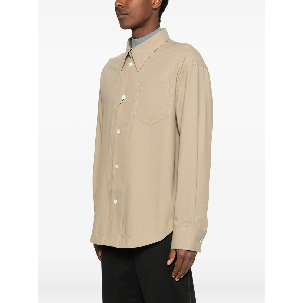 [Ami Paris] Shirts Long Sleeve SS26 USH808.WV0194  A036